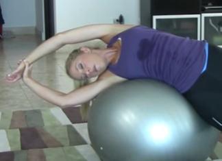 6 Yoga Poses with Exercise Ball